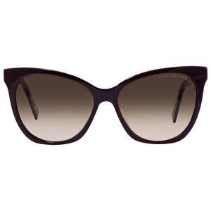 New Authentic Marc Jacobs Brown Gradient Cat Eye Ladies Sunglasses MARC 336/S 00